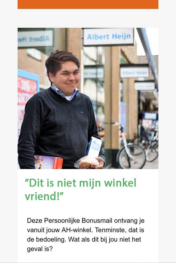 Dit is niet mijn winkel vriend!